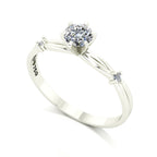 Anel de Noivado Promise Ouro 18k