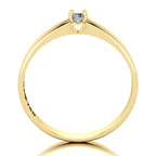 Anel de Noivado Charming Ouro 18k
