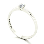 Anel de Noivado Charming Ouro 18k