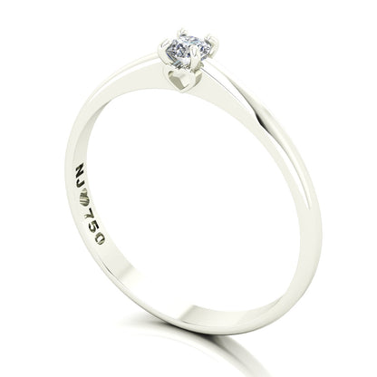 Anel de Noivado Charming Ouro 18k