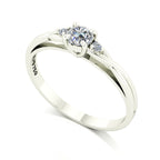 Anel de Noivado Harmony II Ouro 18k