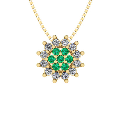 Pingente Flower em Ouro 18k