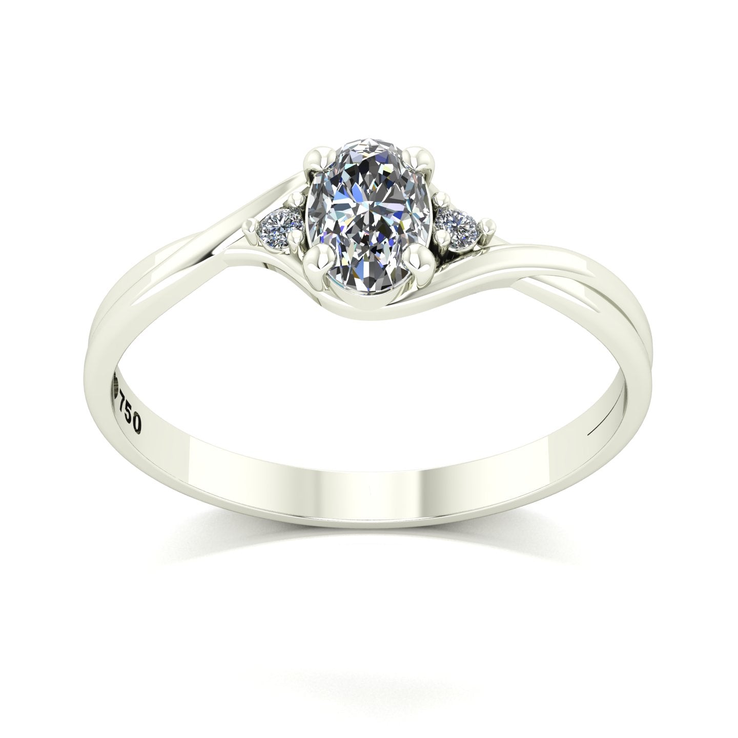 Anel de Noivado Harmony Ouro 18k