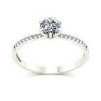 Anel de Noivado Elysian Ouro 18k