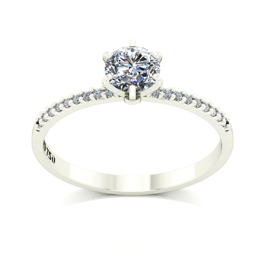 Anel de Noivado Elysian Ouro 18k