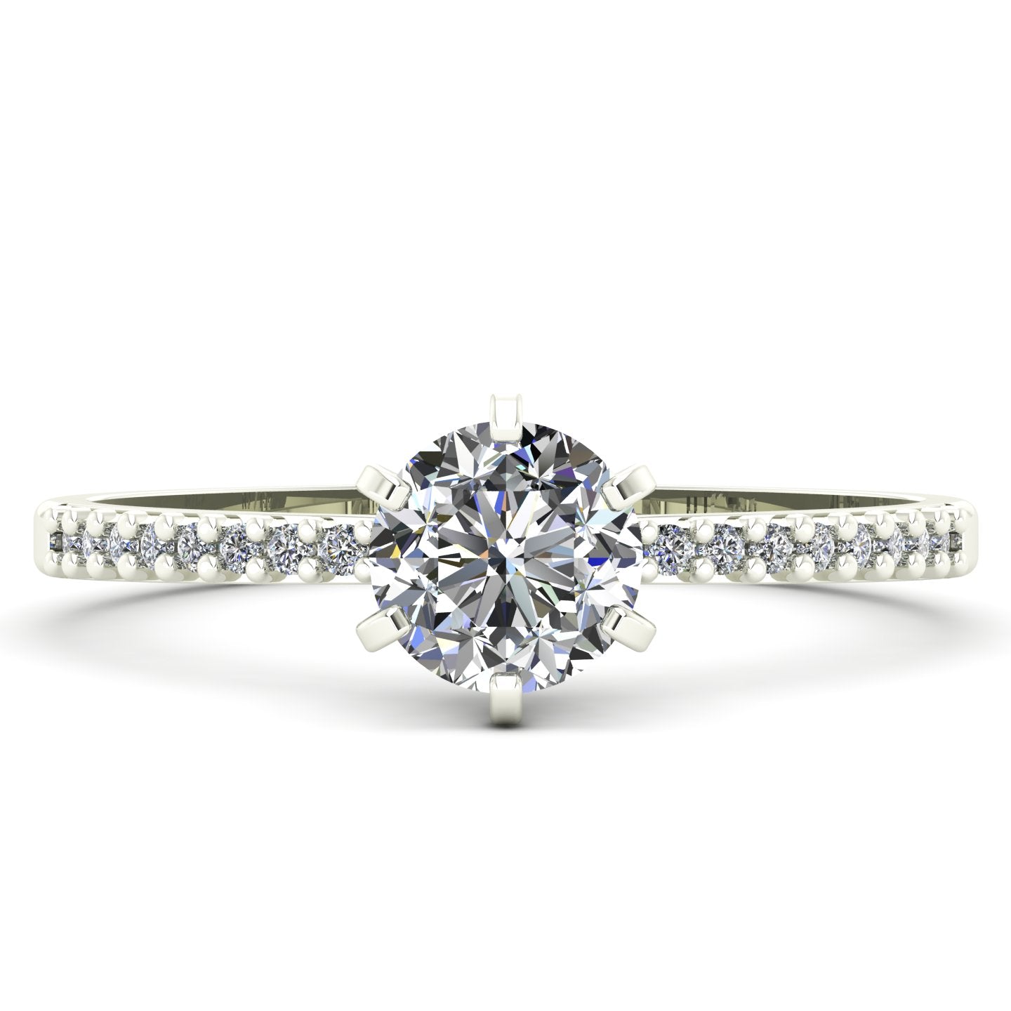 Anel de Noivado Elysian Ouro 18k