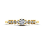 Anel de Noivado Spark Ouro 18k