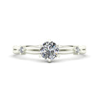 Anel de Noivado Promise Ouro 18k