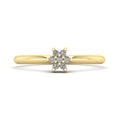 Anel de Noivado Florence Ouro 18k