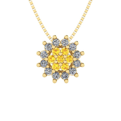 Pingente Flower em Ouro 18k