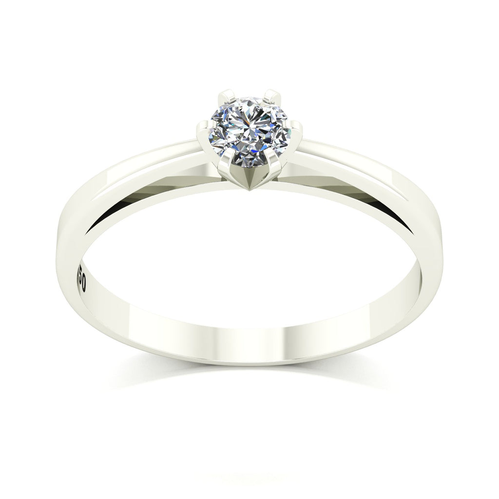 Anel de Noivado Faith Ouro 18k