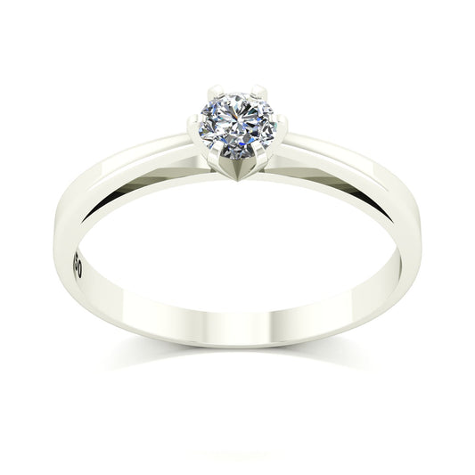 Anel de Noivado Faith Ouro 18k