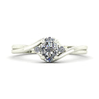 Anel de Noivado Harmony Ouro 18k