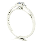 Anel de Noivado Harmony II Ouro 18k