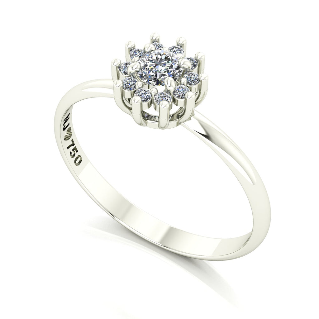 Anel de Noivado Joy Ouro 18k
