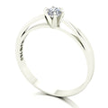Anel de Noivado Faith Ouro 18k