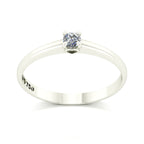 Anel de Noivado Charming Ouro 18k