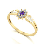 Anel de Formatura de Letras Lovely Ouro 18k