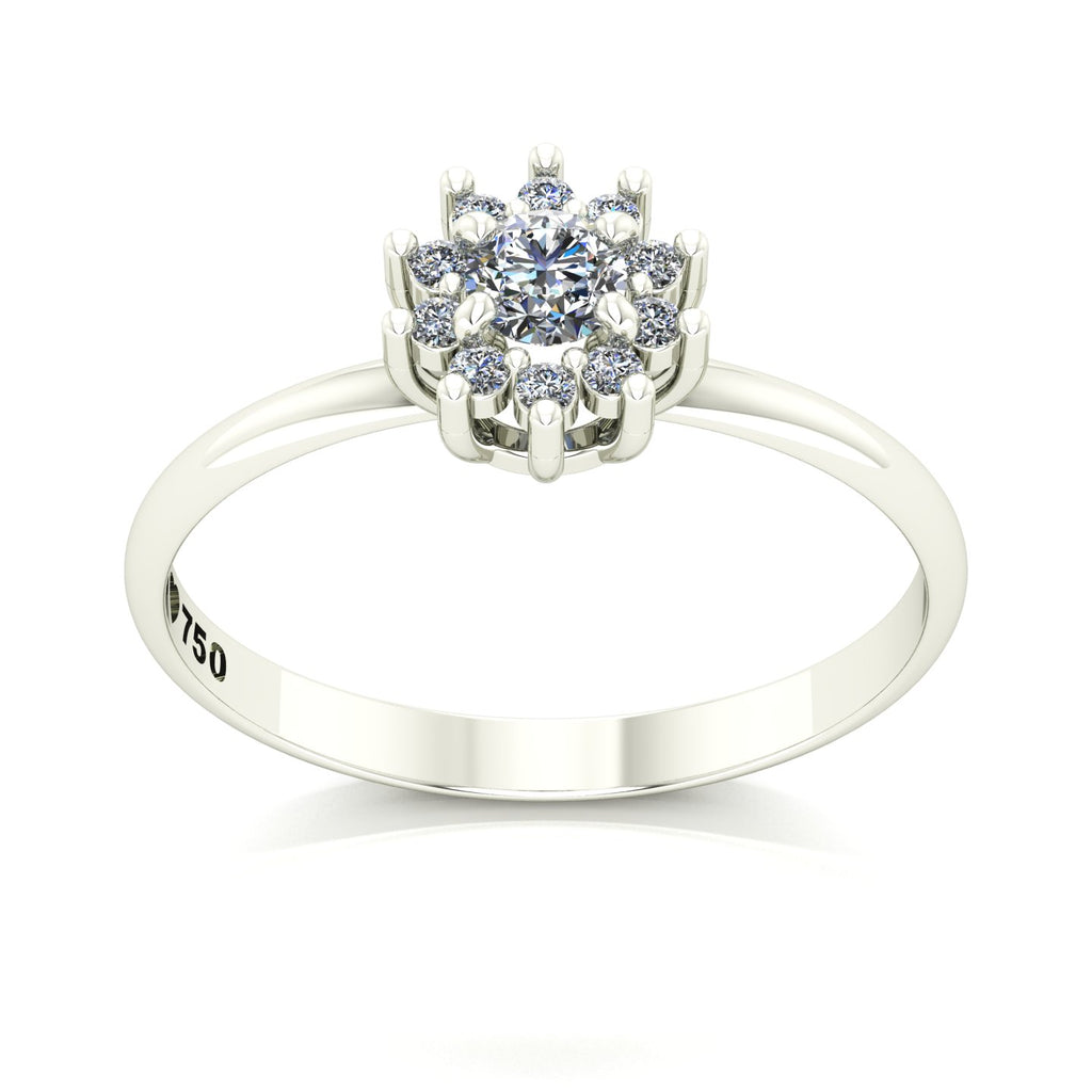 Anel de Noivado Joy Ouro 18k