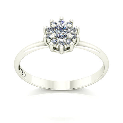 Anel de Noivado Joy Ouro 18k