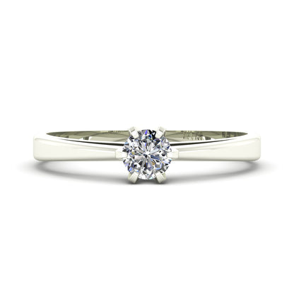 Anel de Noivado Faith Ouro 18k