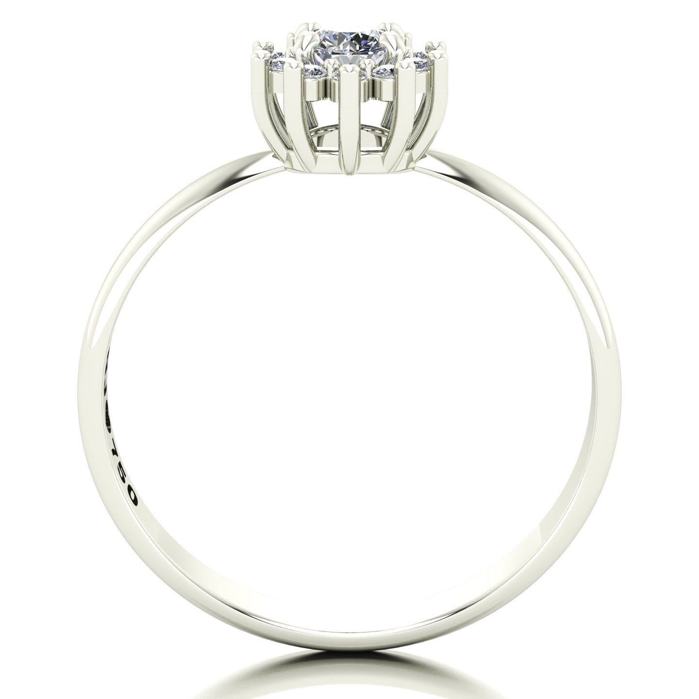 Anel de Noivado Joy Ouro 18k