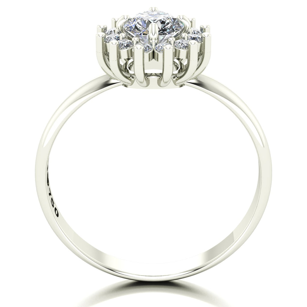 Anel de Noivado Big Joy Ouro 18k
