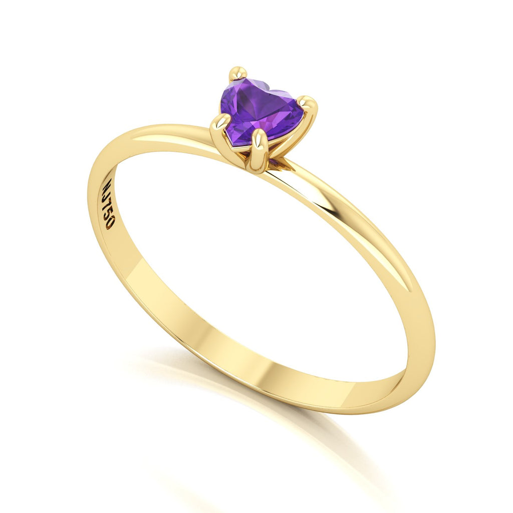 Anel de Formatura de Letras Rúna I Ouro 18k