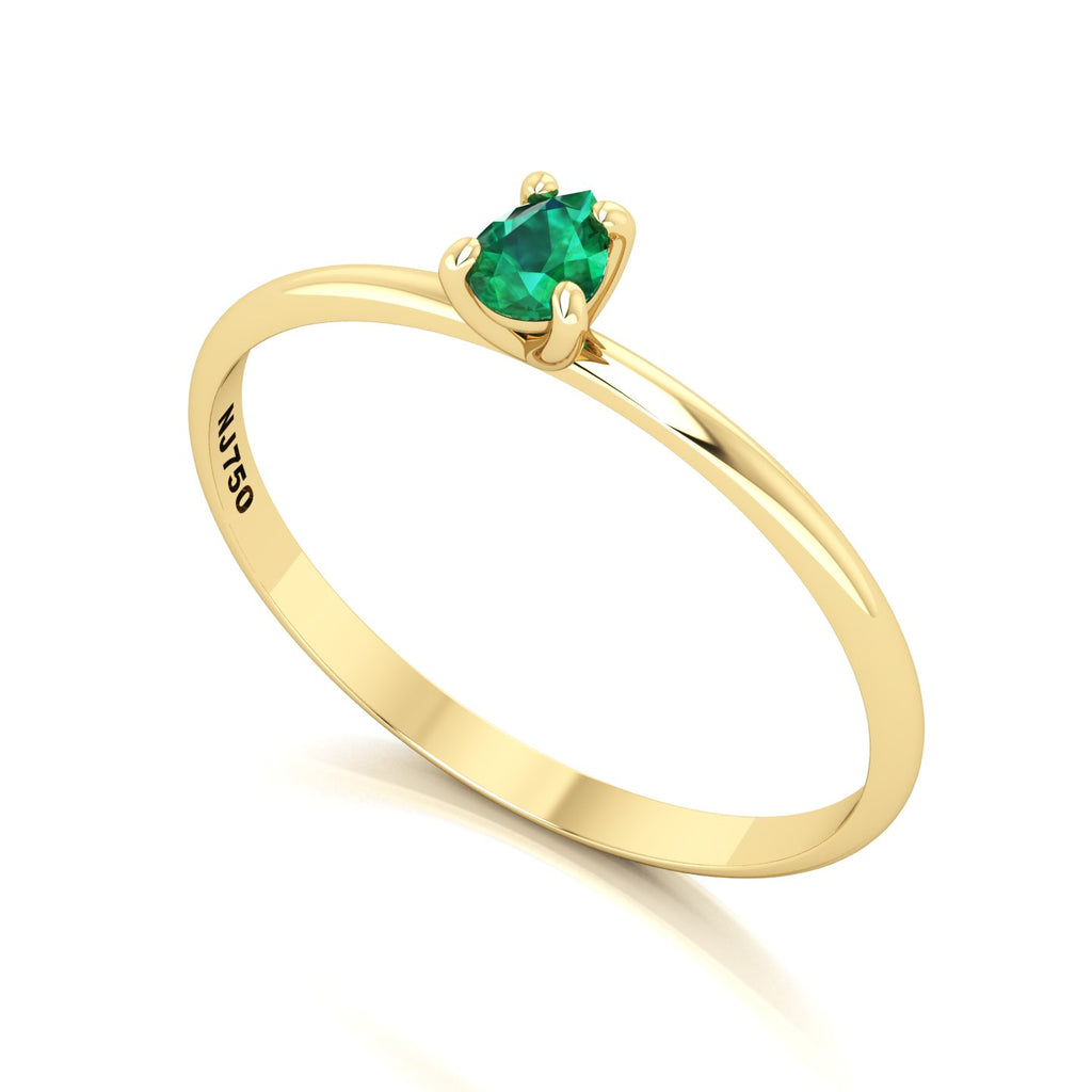 Anel de Formatura de Técnico em Enfermagem Rúna III Ouro 18k
