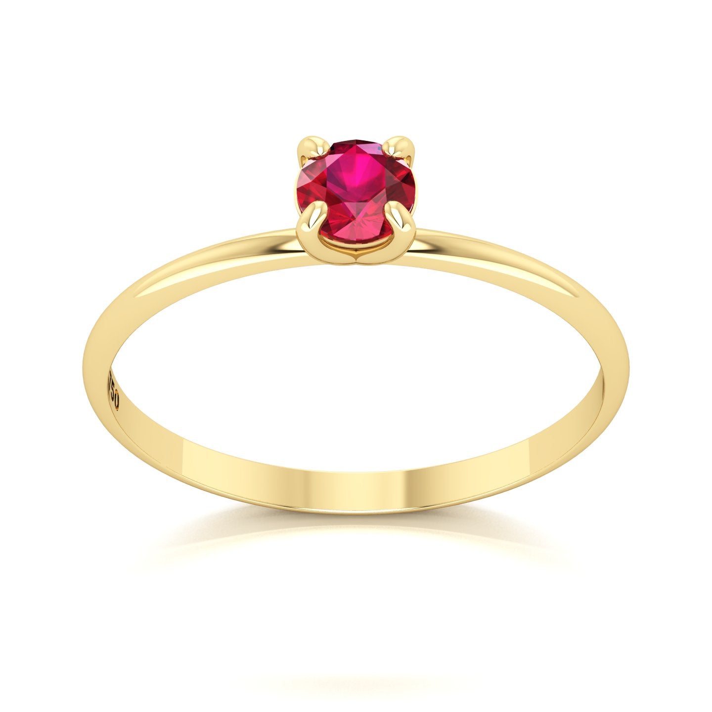 Anel de Formatura de Direito Rúna V Ouro 18k