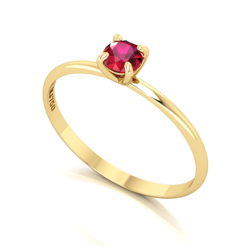 Anel de Formatura de Direito Rúna V Ouro 18k