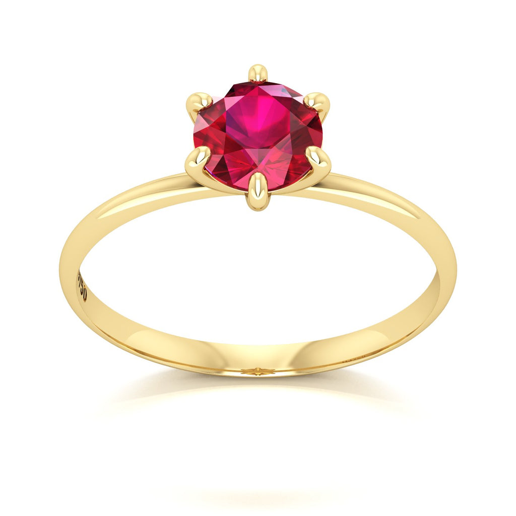 Anel de Formatura de Direito Rúna VI Ouro 18k
