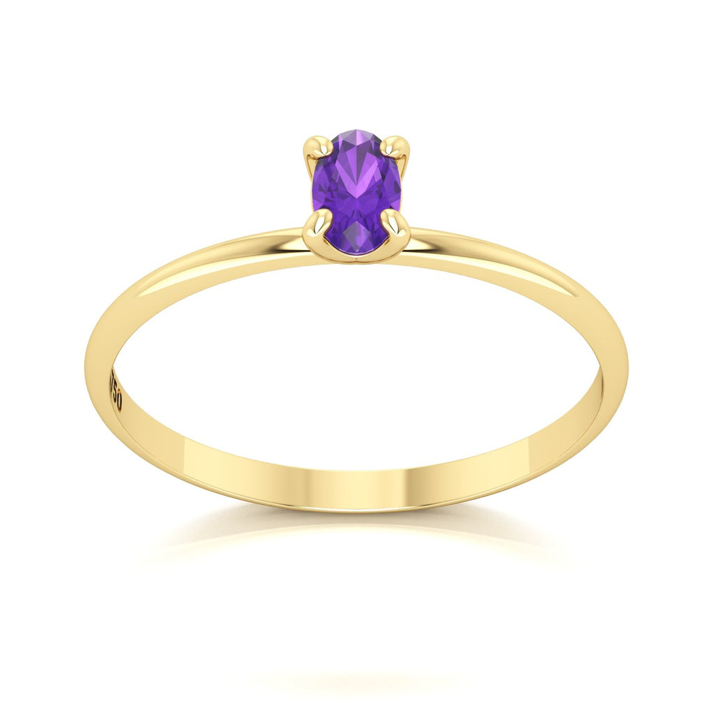 Anel de Formatura de Letras Rúna VII Ouro 18k