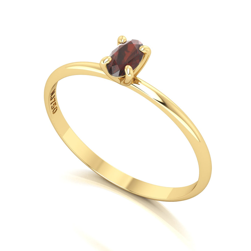 Anel de Formatura de Odontologia Rúna VII Ouro 18k