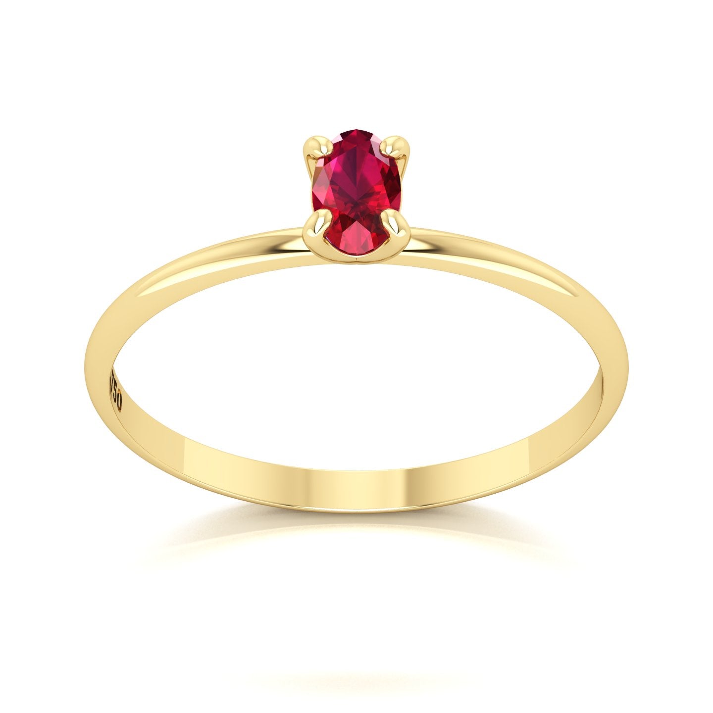 Anel de Formatura de Direito Rúna VII Ouro 18k