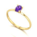 Anel de Formatura de Letras Rúna VIII Ouro 18k