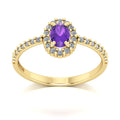 Anel de Formatura de Letras Zareen II Ouro 18k