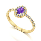 Anel de Formatura de Letras Zareen II Ouro 18k
