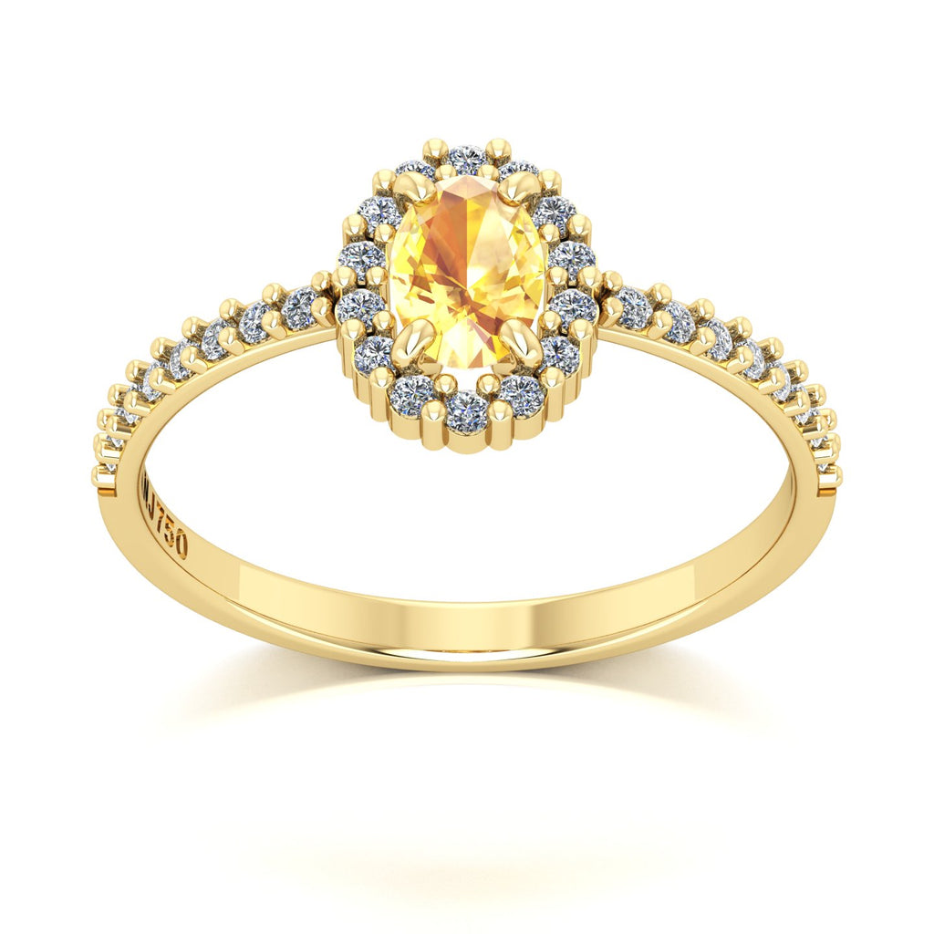 Anel de Formatura de Farmácia Zareen II Ouro 18k