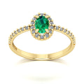 Anel de Formatura de Enfermagem Zareen II Ouro 18k
