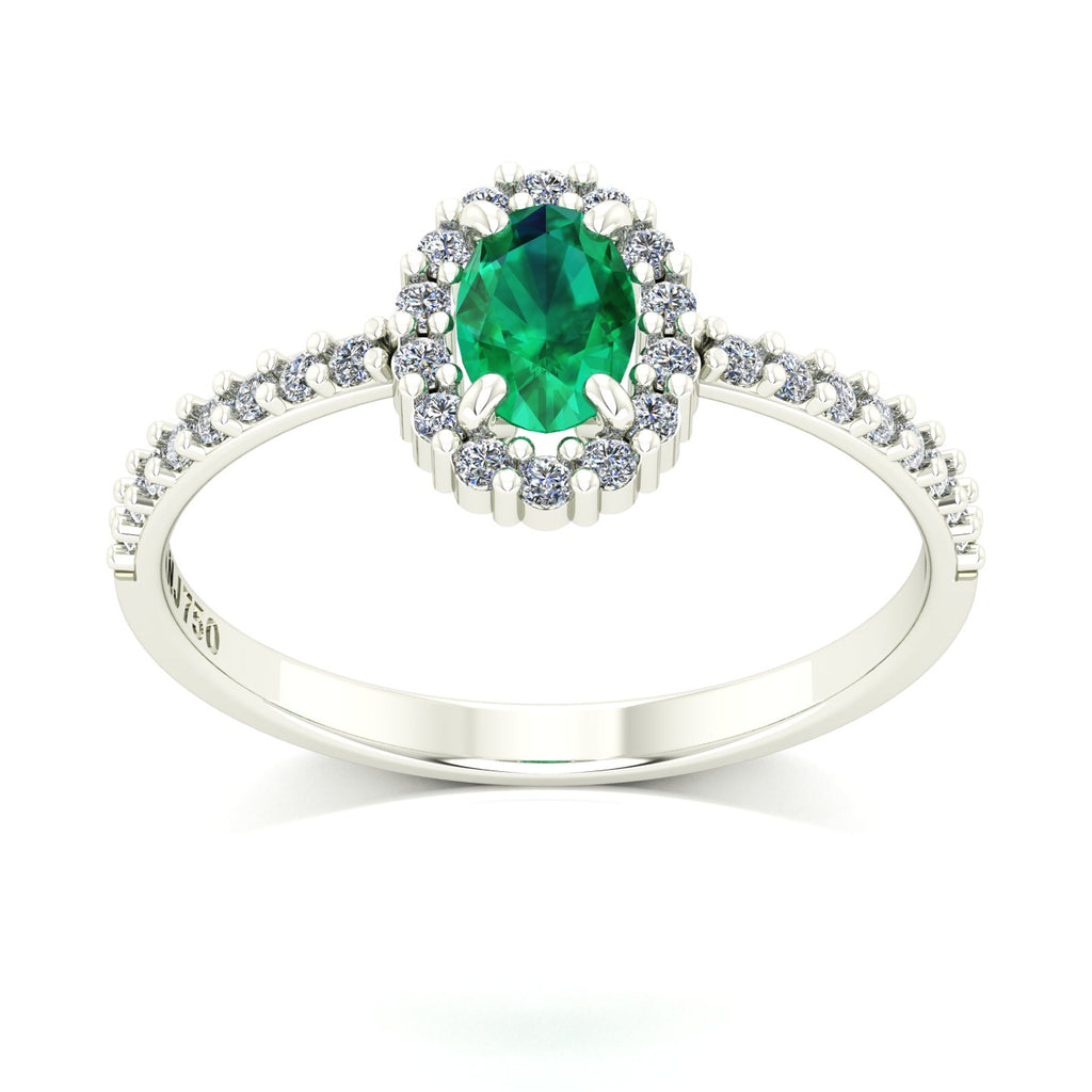 Anel de Formatura de Enfermagem Zareen II Ouro 18k