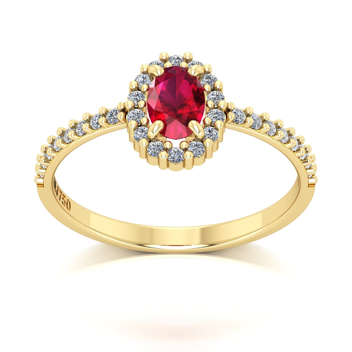 Anel de Formatura de Direito Zareen II Ouro 18k