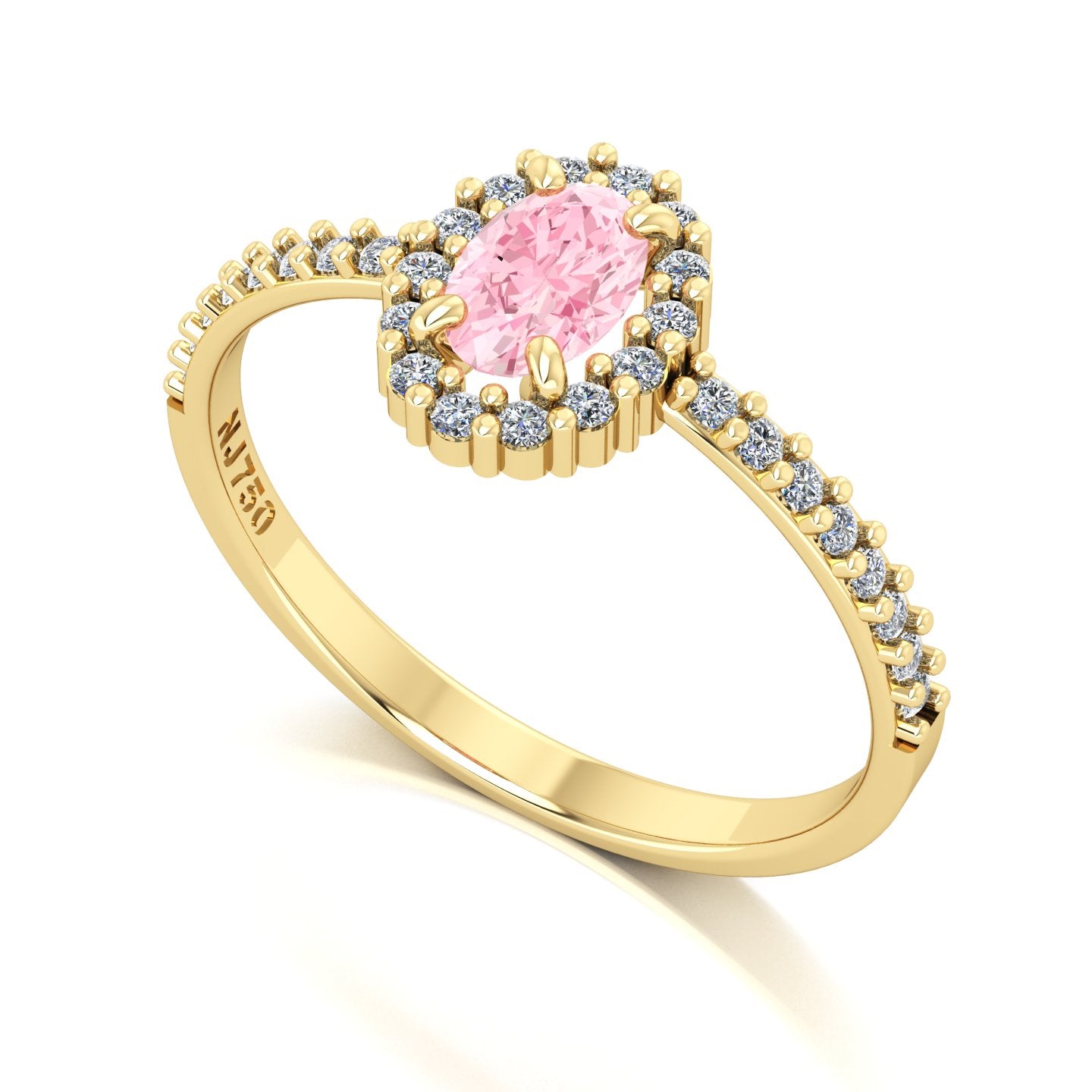 Anel de Formatura de Ciências Contábeis Zareen II Ouro 18k