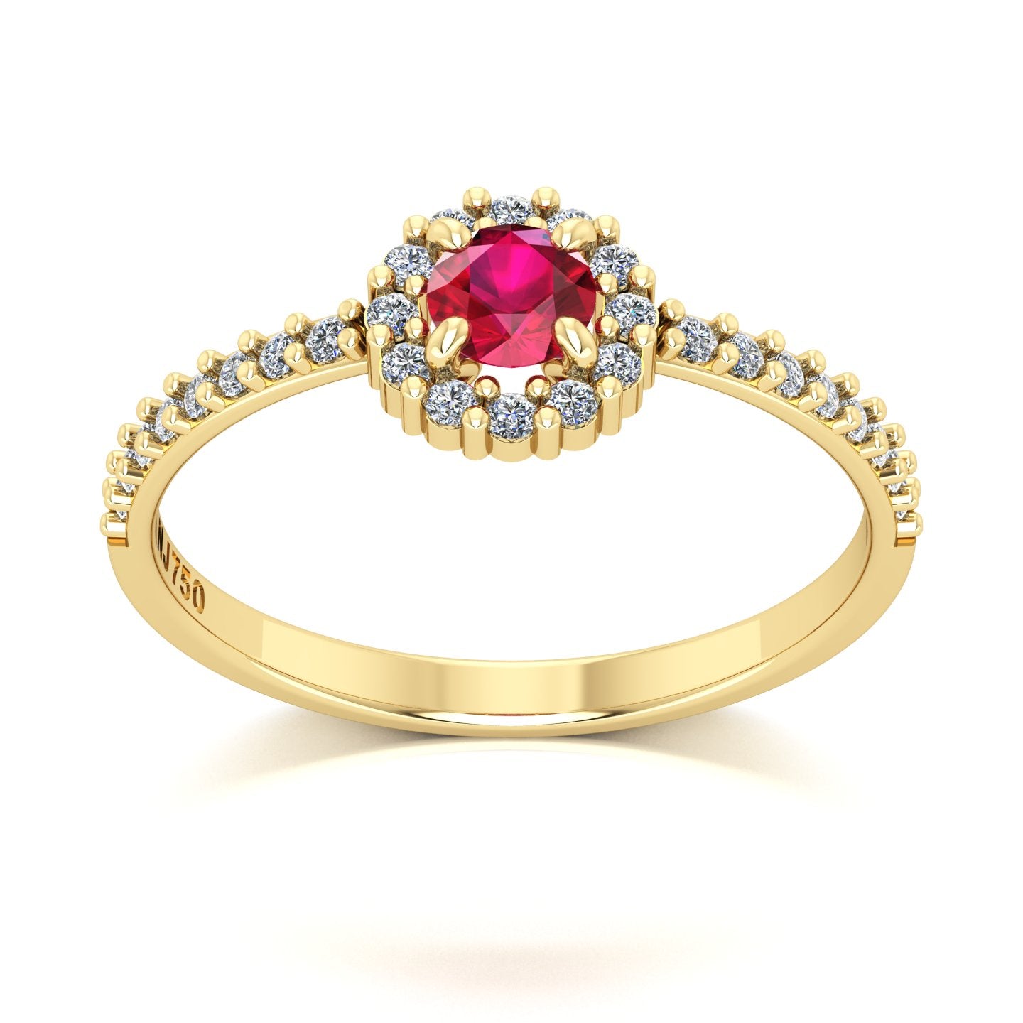 Anel de Formatura de Direito Zareen III Ouro 18k