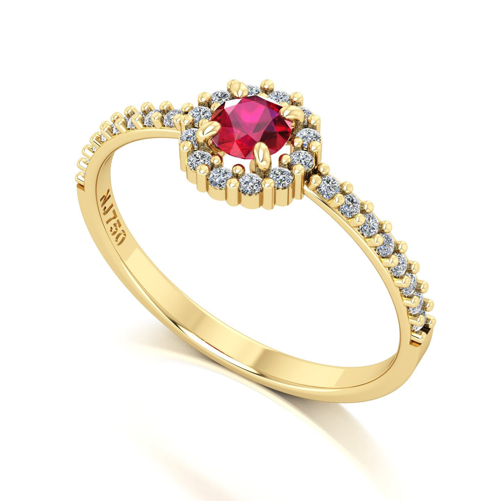 Anel de Formatura de Direito Zareen III Ouro 18k