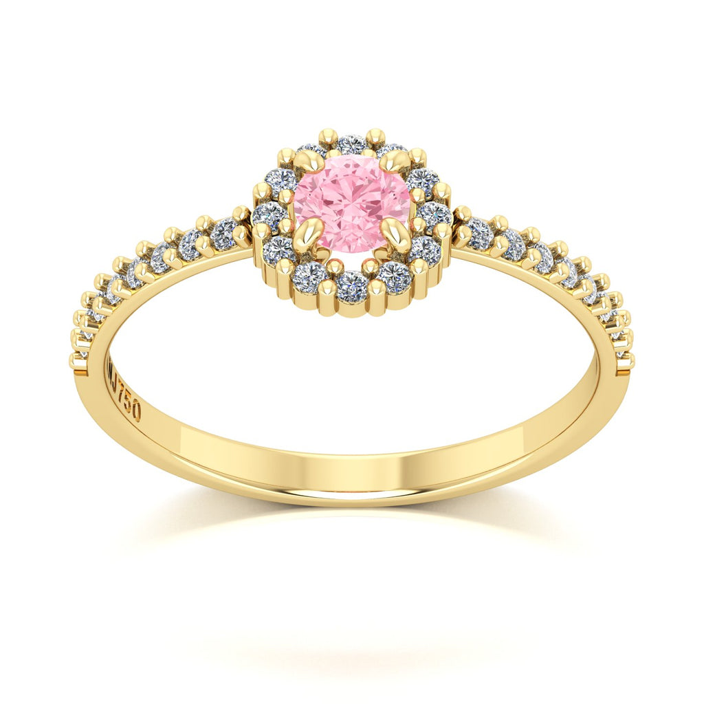 Anel de Formatura de Ciências Contábeis Zareen III Ouro 18k