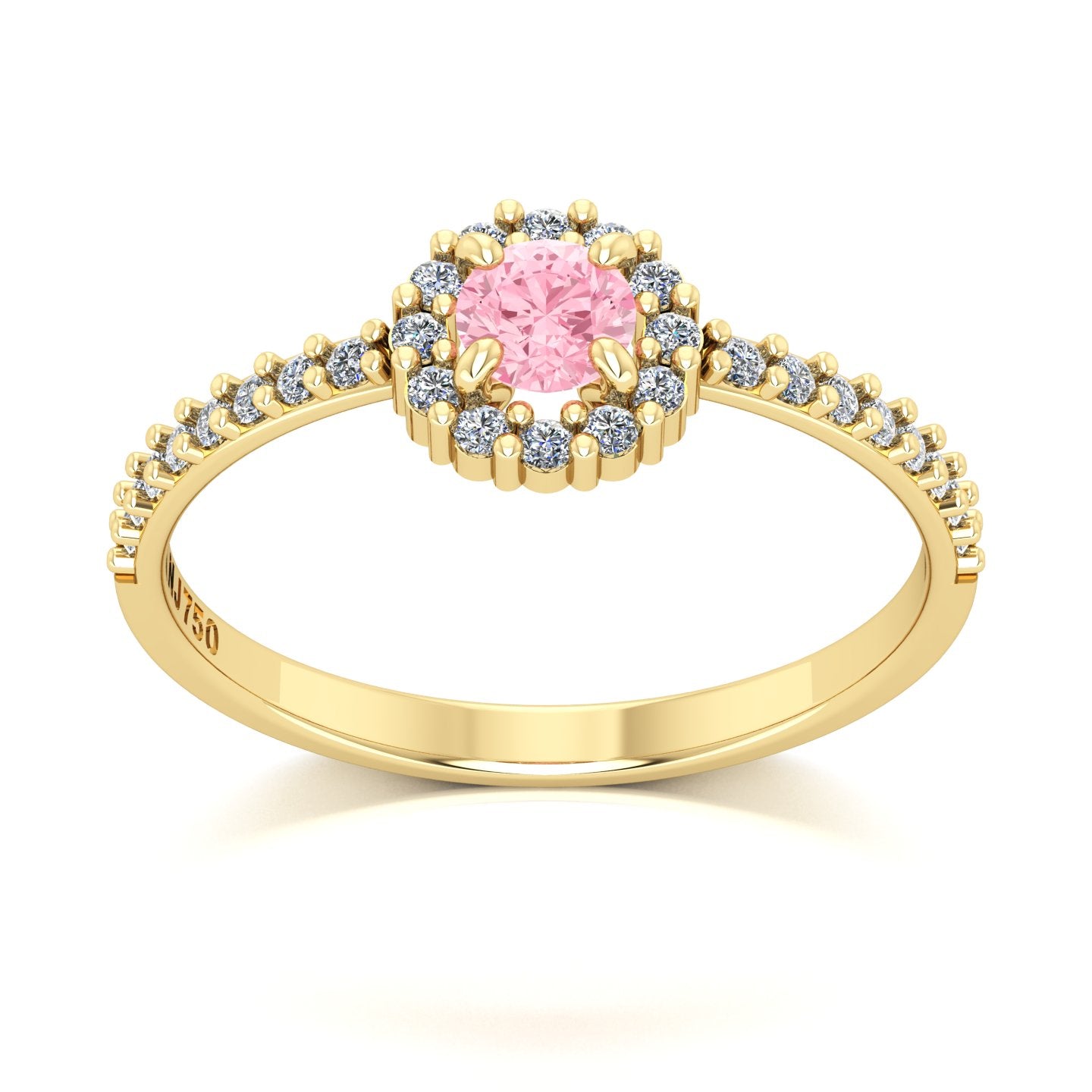 Anel de Formatura de Ciências Contábeis Zareen III Ouro 18k