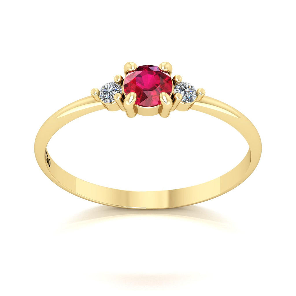 Anel de Formatura de Direito Ást I Ouro 18k