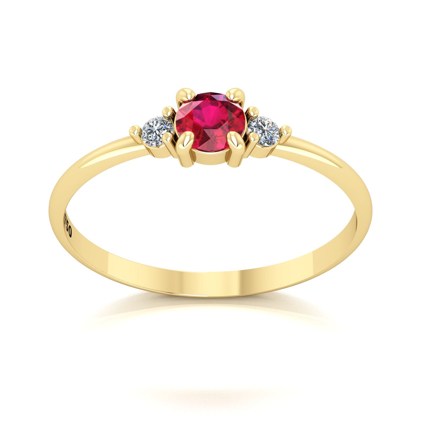 Anel de Formatura de Direito Ást I Ouro 18k