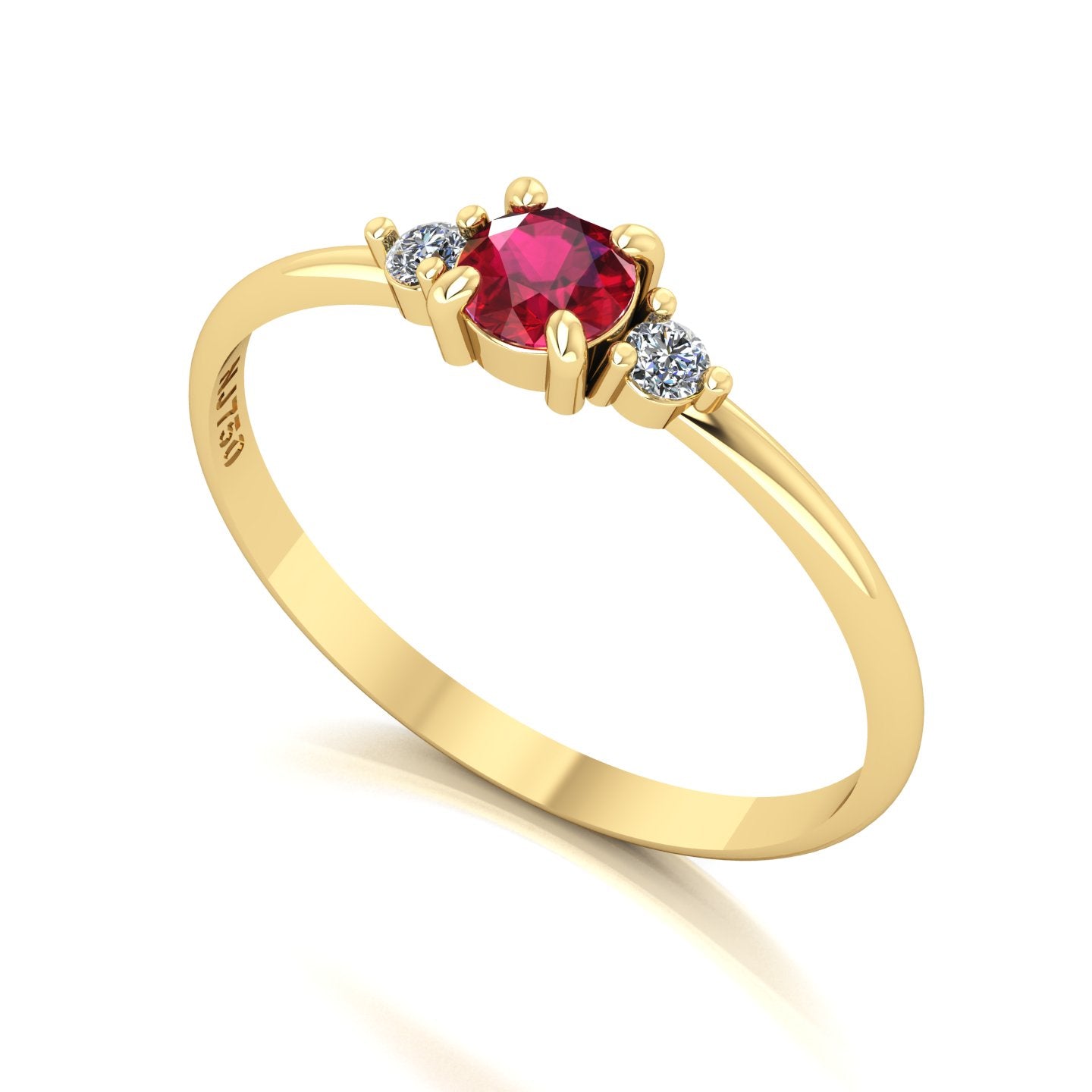 Anel de Formatura de Direito Ást I Ouro 18k